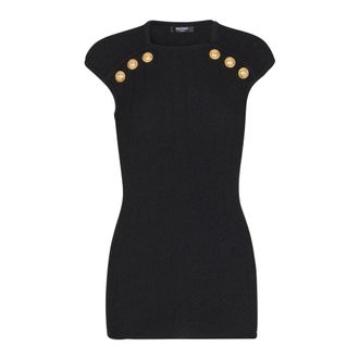 Balmain Mujer, Jerseys, Negro, Talla: L