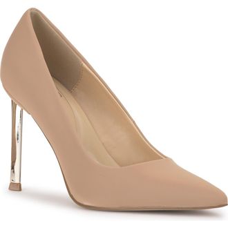 Jessica Simpson Kheloe Pointed Toe Pump in Buff at Nordstrom, Size 9.5