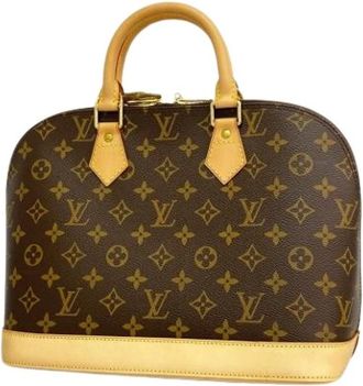 Louis Vuitton Pre-owned Handbags, female, Brown, Size: ONE SIZE Pre-owned Alma Handbag