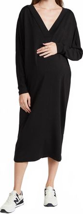 Hatch The Visitor Maternity Dress In Black