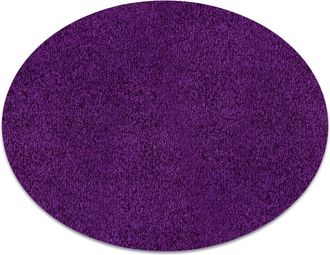 RugsX Alfombra Eton C&iacute;rculo Violeta Purple Circulo 100 Cm