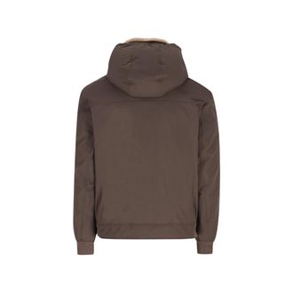 Brunello Cucinelli Hooded Jacket - Brown