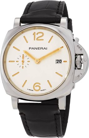 Officine Panerai Luminor Due Automatic White Dial Mens Watch PAM01388