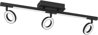 Eglo Eglo Cardillio 2 Foco De Interior Negro Led 3,2w