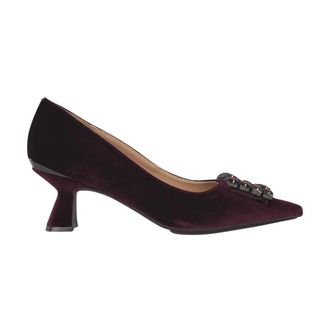Alma En Pena Square Toe Heel Shoe - Dames - Pumps - Rood - 37 EU - Schoenen