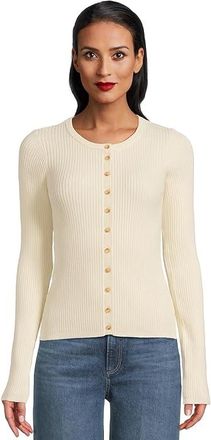 Faherty Milo Cardigan Womens Sweatshirt Whipped Cream : XL, Cashmere/Cotton