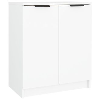 vidaXL Vidaxl - Mueble Zapatero De Madera Contrachapada Blanco 59x35x70 Cm