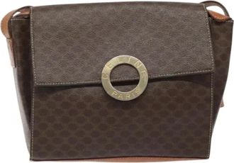 Celine Pre-owned Leather celine-bags - Dames - Vintage Schoudertas - Bruin - ONE Size - Leer - Vintage