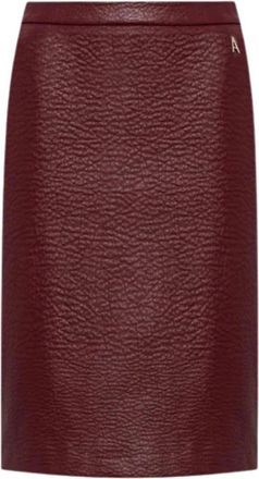 Twinset Pencil Skirts - Dames - Kokerrokken - Rood - M - Rokken