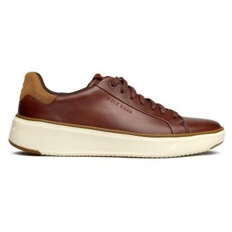 Cole Haan Mens Grandpro Topspin Trainers - Brown Leather - Size UK 12