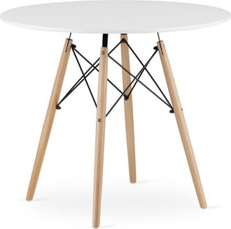 OEM Todi Mesa Redonda 90cm - Blanca