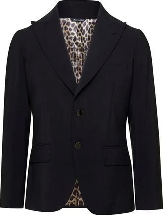 Reveres 1949 Blazer monopetto - Nero