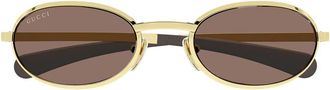 Gucci Sunglasses Gg1942 S 003 Gold/Brown Men