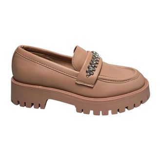Steve Madden Loafers, female, Pink, Size: 7 1/2 US Moccasin Loafer
