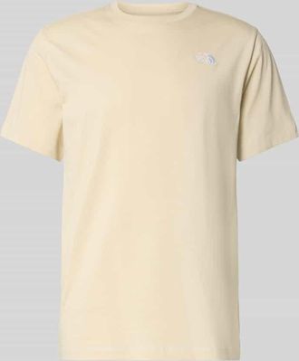 The North Face Regular Fit T-Shirt aus Baumwoll-Mix Modell EVOLUTION in Offwhite, Gr&ouml;&szlig;e XXL