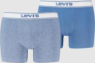 Levi's Vintage Boxer Brief 2 pack - Hombre - M - Azul / Blue Combo
