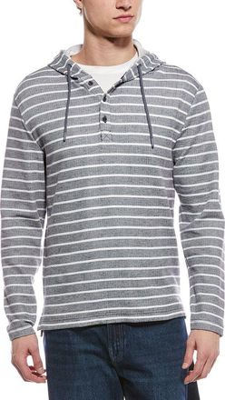 Weatherproof Vintage Mixy Quarter Button Hoodie