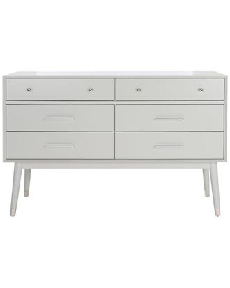 Safavieh Couture Zack 6 Drawer Wood Dresser