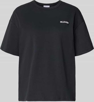 Columbia T-Shirt aus reiner Baumwolle mit Modell CSC in BLACK, Gr&ouml;&szlig;e XL