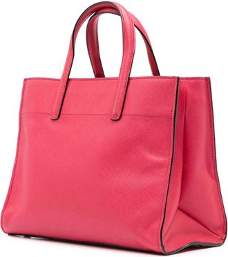 Prada Hobo Bags - 2000-2024 Saffiano Soft Triple Pocket Tote - Gr. unisize - in Rosa - für Damen