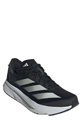 adidas Adizero SL2 Running Shoe in Black/Zero Metallic/Carbon at Nordstrom, Size 12