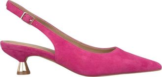 Alma En Pena Basic Pacifier Hak Sandalen - Dames - Pumps - Roze - 39 EU - Leer - Schoenen