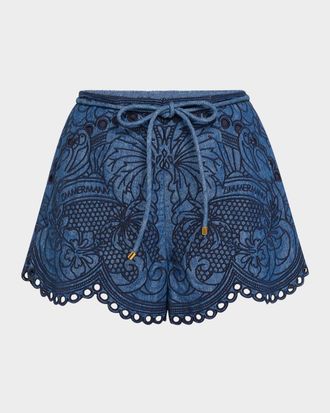 Zimmermann Short ZIMMERMANN Woman color Gnawed Blue from