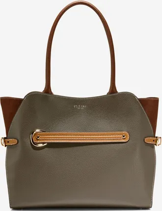 Cole Haan Womens Vivianne Tote Bag - Green