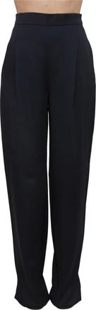 Max Mara Broeken, Dames, Blauw, XL, Pantalone