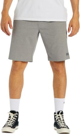 Billabong Mens Crossfire Hybrid Shorts Grey