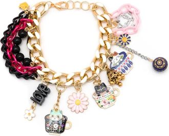 Amir Slama Bracciale con pendenti - Oro