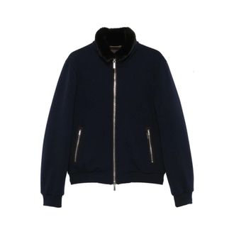 Moorer Bellati Jack - Heren - Jassen - Blauw - Maat: 7XL Wol