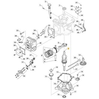 STIGA Sports Original Stiga Tractor Cortac&eacute;sped 1330m - 84mt 118551387/0