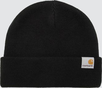 Carhartt Work in Progress Berretto beanie in acrilico con risvolto e patch logo