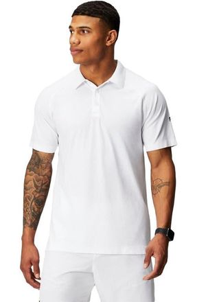 Fabletics Mens The Training Day Polo in Classic White at Nordstrom, Size Xx-Large