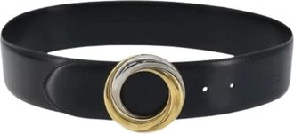 Cartier Pre-owned Belts, female, Black, Size: ONE SIZE Pre-owned Vintage Belt