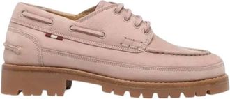 Bally Traper Calf Nubuk Leather Moccasins