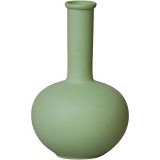 Middle Kingdom Porcelain Matte Porcelain Mini Beauty Vase in Sage at Nordstrom