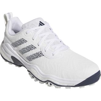 adidas Codechaos 25 Waterproof Spikeless Golf Shoe in White/Collegiate Navy/White at Nordstrom Rack, Size 13