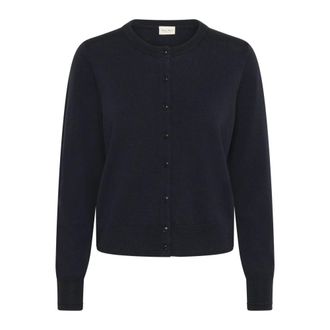 Part Two Dark Navy Knit Jumper NoelaniPW - female - Part Two - Cardigans - Blue - XL - Knitwear