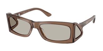 Prada PR B03S 16W5J2 Mens Sunglasses Brown Size 56