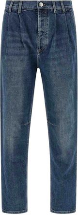 Brunello Cucinelli Blue Comfort Cotton Jeans