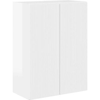 vidaXL Mueble De Tv Montado En La Pared Brillante 59,5 X 31 X 80 Cm Vidaxl