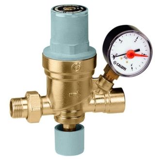 Caleffi Gruppo di riempimento automatico con indicatore e manometro 1/2