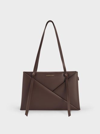 Charles & Keith Midori Geometric Tote Bag