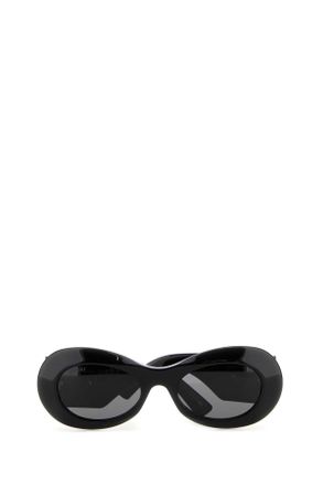 Gucci Womens Black Acetate Sunglasses Blackblackgrey Exterior: Occhiali Da Sole