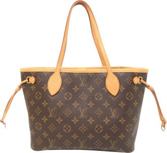 Louis Vuitton Brown Monogram Tote Bag (Pre-Owned)