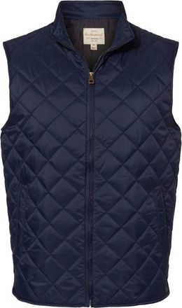 Weatherproof Womens Vintage Diamond Quilted Vest In Navy