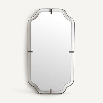 AM.PM Spiegel van gietijzer in jaren 30-stijl, hoogte 110 cm, EYLEEN