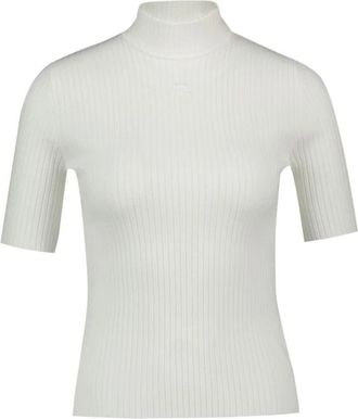Courr&egrave;ges Mujer, Jerseys, Blanco, Talla: L